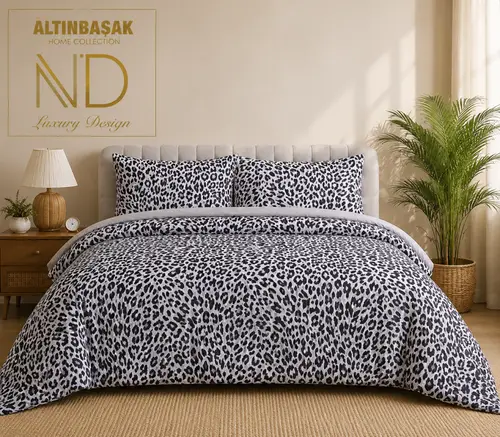 Çift Kişilik Nevresim Takımı Roar Marble