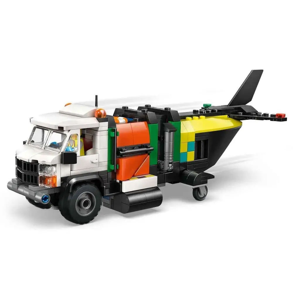 60505 Lego City Uçak, Servis Kamyonu ve Hoverkraft 990 parça +7 yaş 6