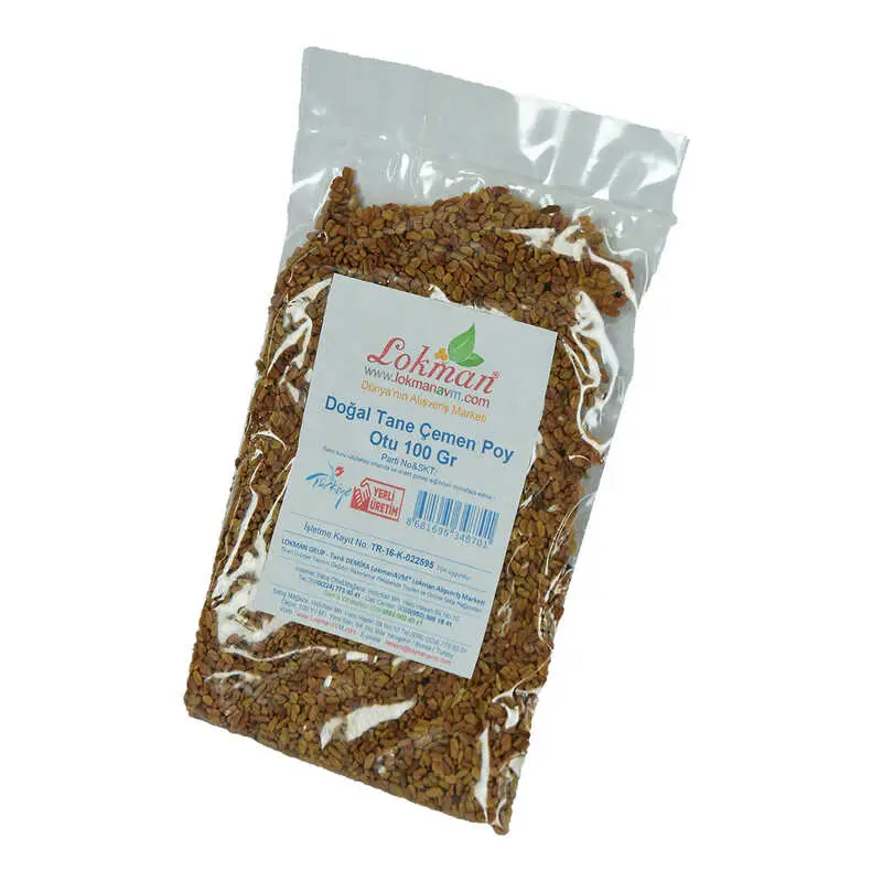 Çemen Poy Otu Tane Doğal 100 Gr Paket 5