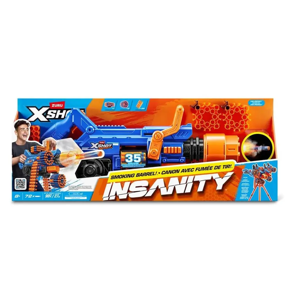 S00007914 SUN-ZUR-X-SHOT SİLAH SÜNGER ATAN 72 MERMİLİ 4