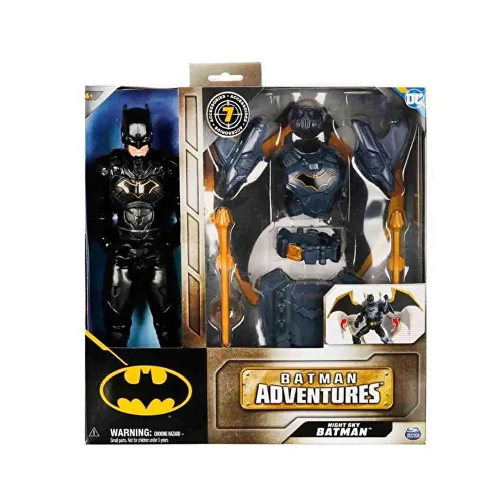 S0007 S0007 SUN-SPM-FİGÜR SET BATMAN ADVENTURES NIGHT SKY 30CM.(BMAN)
