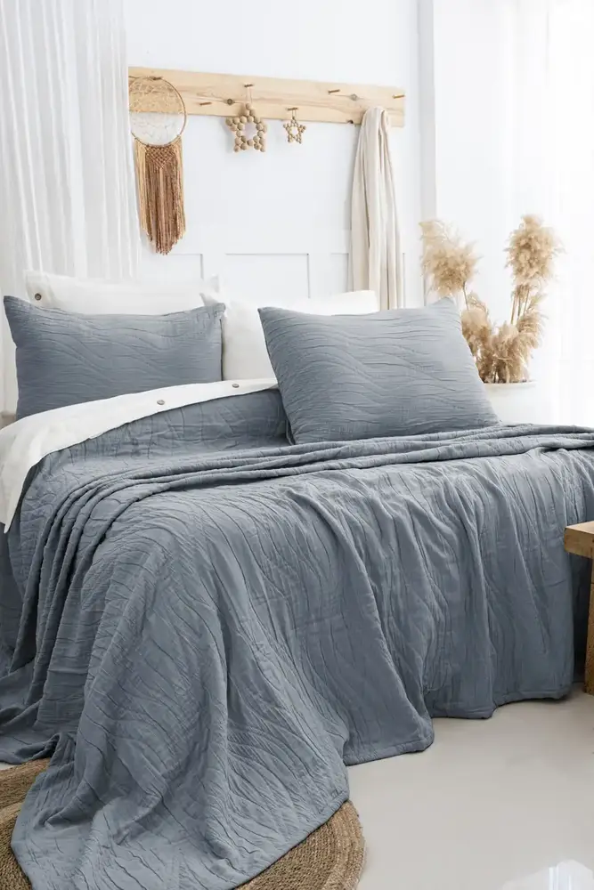 Şaheser Home Collection Yatak Örtüsü Çift Kişilik Janna Mi 2