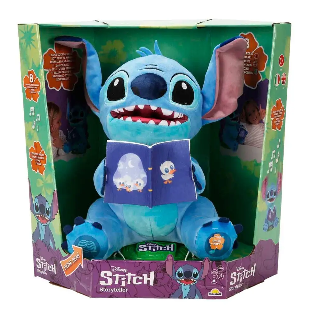 92792 SUN-IMC-PELUŞ STITCH STORYTELLER FONK SESLİ IŞIKLI STCH 6