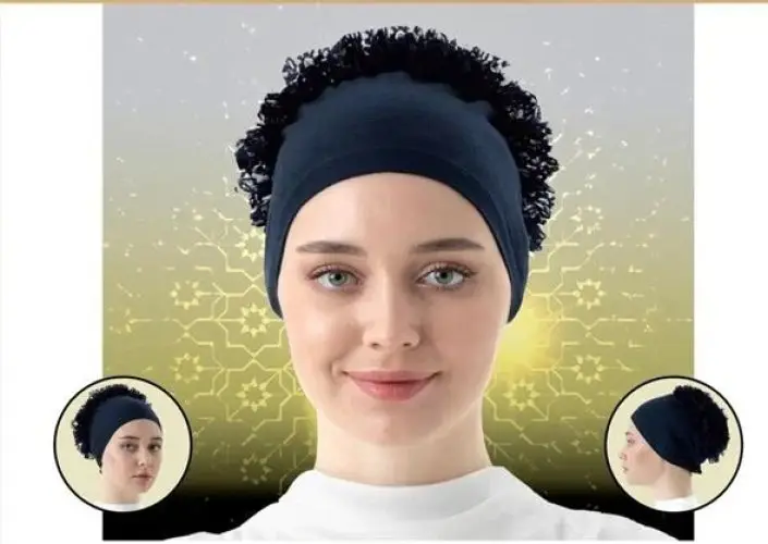 Bone - Dikişli Fırfırlı Bone Bandana (5li Paket) 3