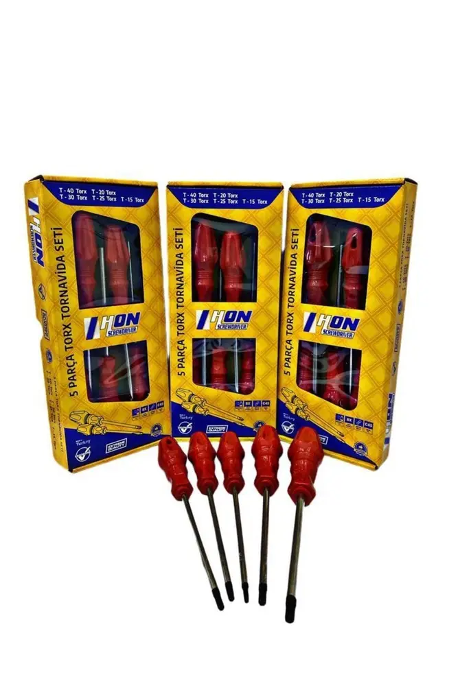 Hon 5 Parça Torx Tornavida Seti 2