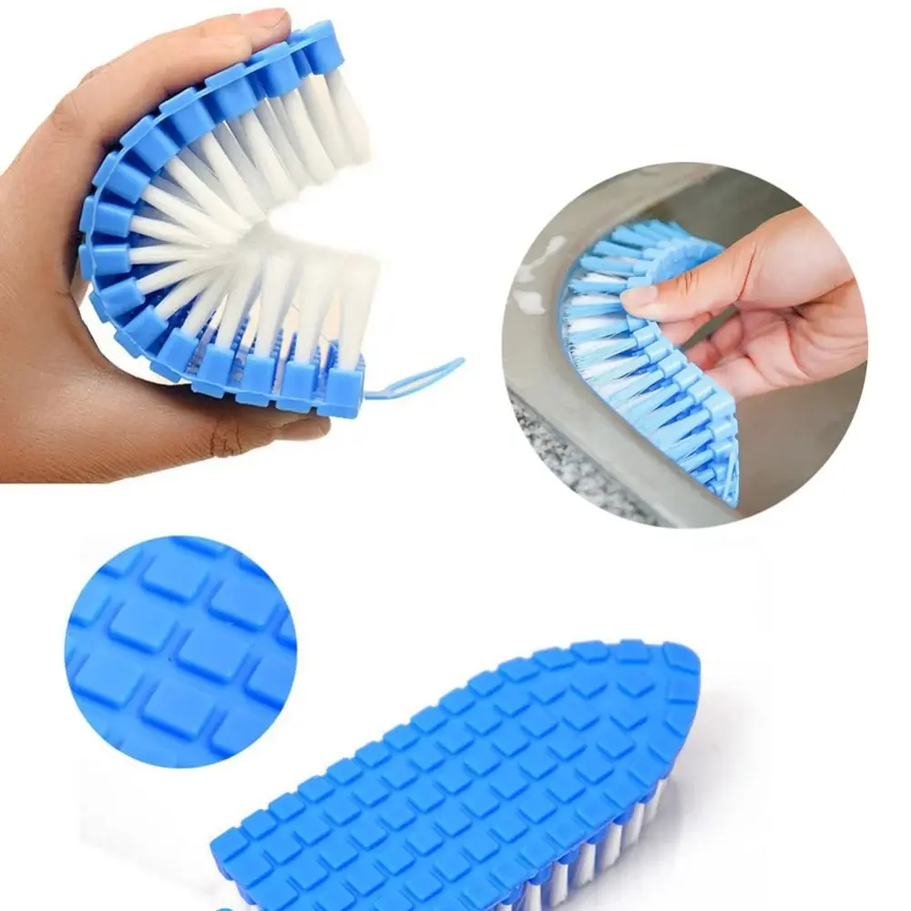 Bükülebilir  Esnek Kenar Köşe Labo Temizleme Fırçası Banyo Mutfak Fırçası 3