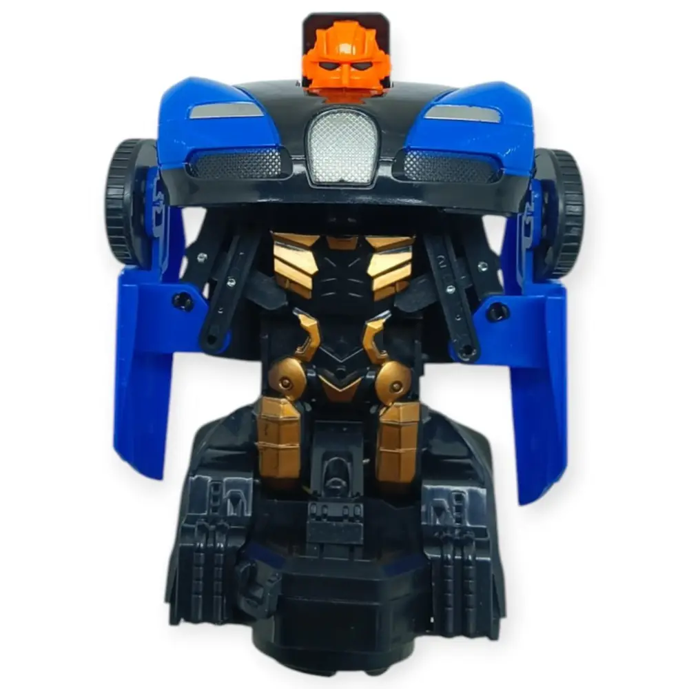 Robota Dönüşen Araba - Pilli Yerde Gezen Spor Araba - AK-839 - 1 ADET 3