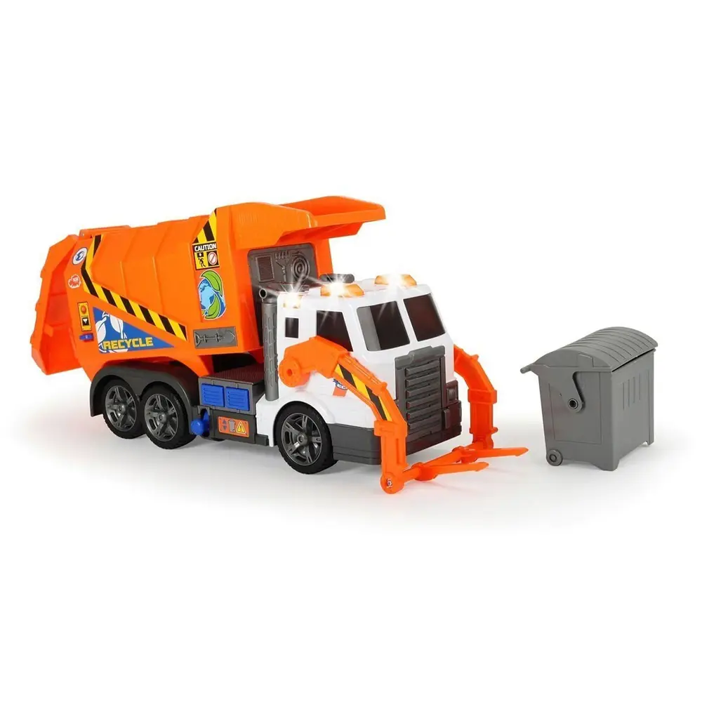 203308369 Dickie Garbage Truck
free wheel light sound B/O lifting fork wt 3