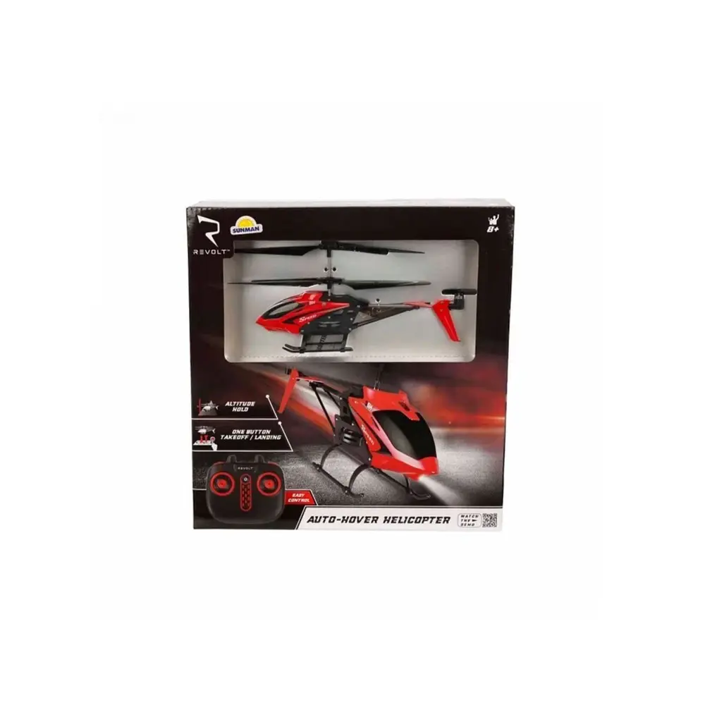 90298 SUN-SYM-RVT-R C HELİKOPTER AIRWOLF ÇİFT PERV IŞIKLI 3 7V USB 2 4GHZ 3