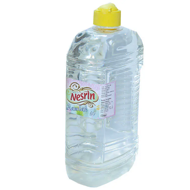 Zambak Kolonyası Beyaz 60 Derece Pet Şişe 900 ML 4