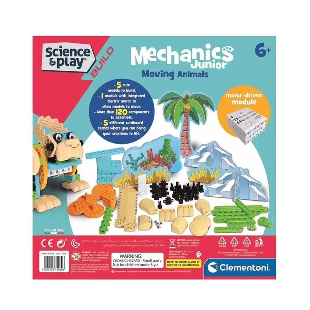 75060TR Mechanics Junior - Hareketli Hayvanlar +6 yaş 2