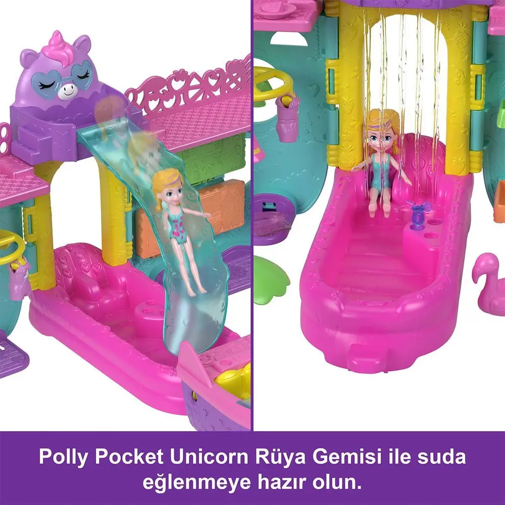 HWP26 Polly Pket Unicorn Bot Oyun Seti 3
