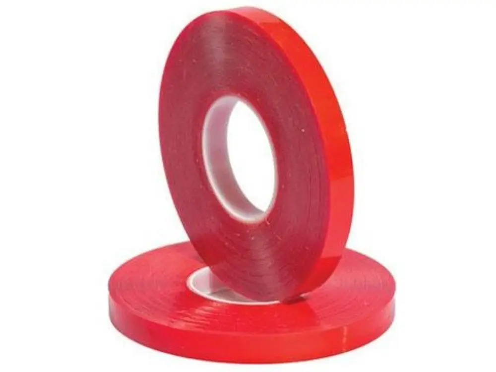 Çift Taraflı Akrilik ize Bant 18 mm x 2 metre Kırmızı VHB 4