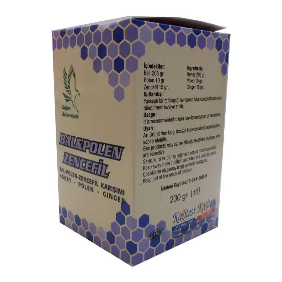 Bal Polen Zencefil Karışımı 230 Gr 3
