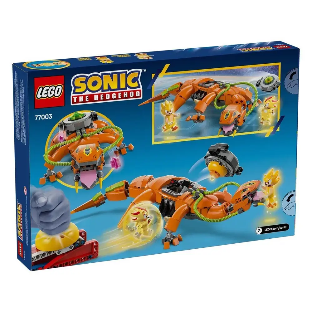 77003 Lego Sonic the Hedgehog Super Shadow ve Biolizard'a Karşı 419 parça +9 yaş 6