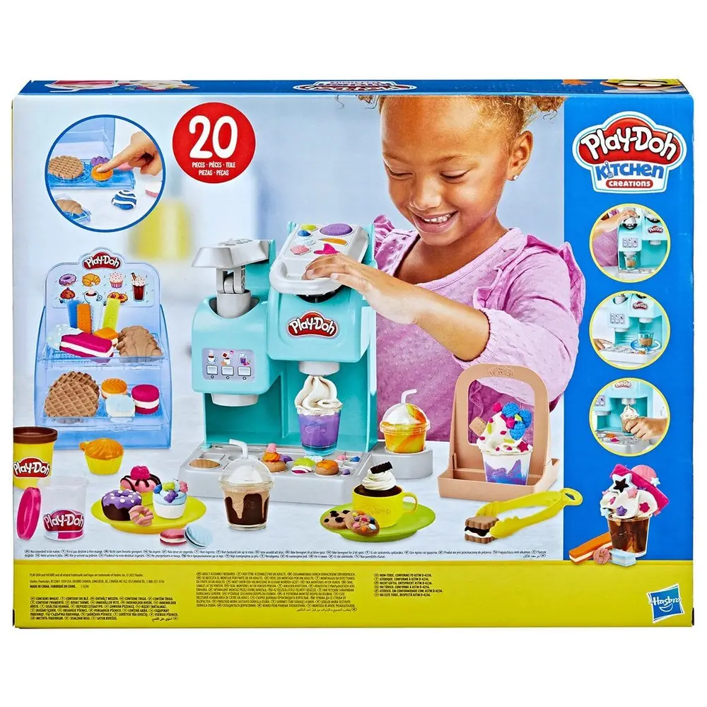 F5836 Play-Doh Süper Renkli Kafe Oyun Seti +3 yaş 2