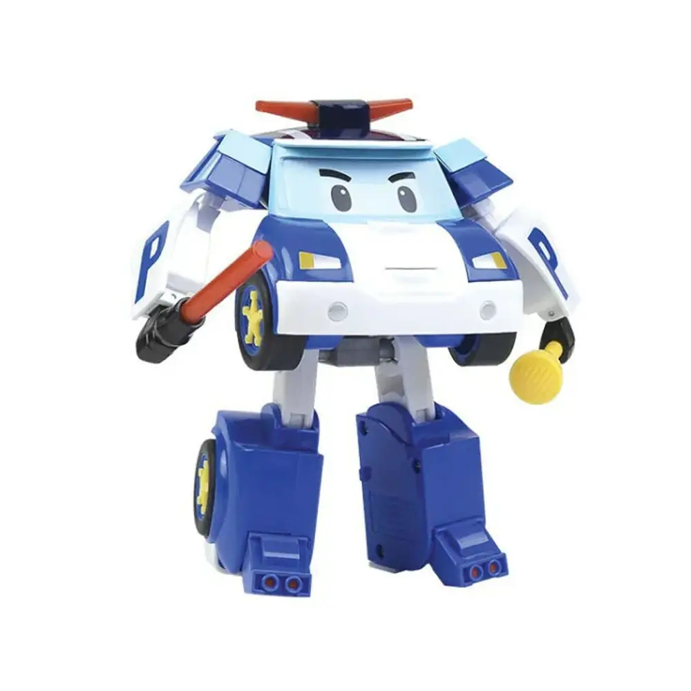 POLI MRT-685 Sesli ve Işıklı Robar Poli Büyük Transforming Robot Poli 2
