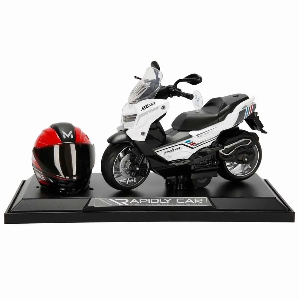 5839 SUN-MYG-MOTOSİKLET 1 12 BMW KASKLI FİGÜR PB.3R SES IŞIK 3