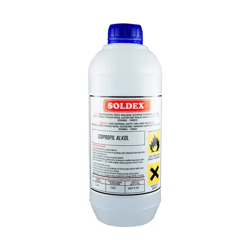 Soldex İzopropil Alkol 1 Lt - %99,9 Saf İPA