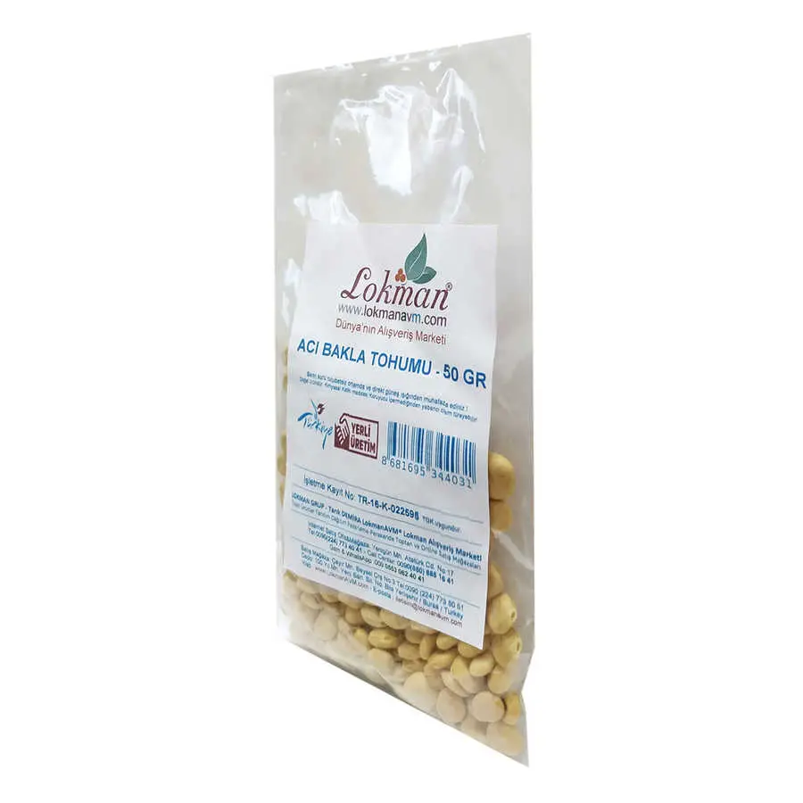 Acı Bakla u Yahudi Baklası Doğal 50 Gr Paket 4