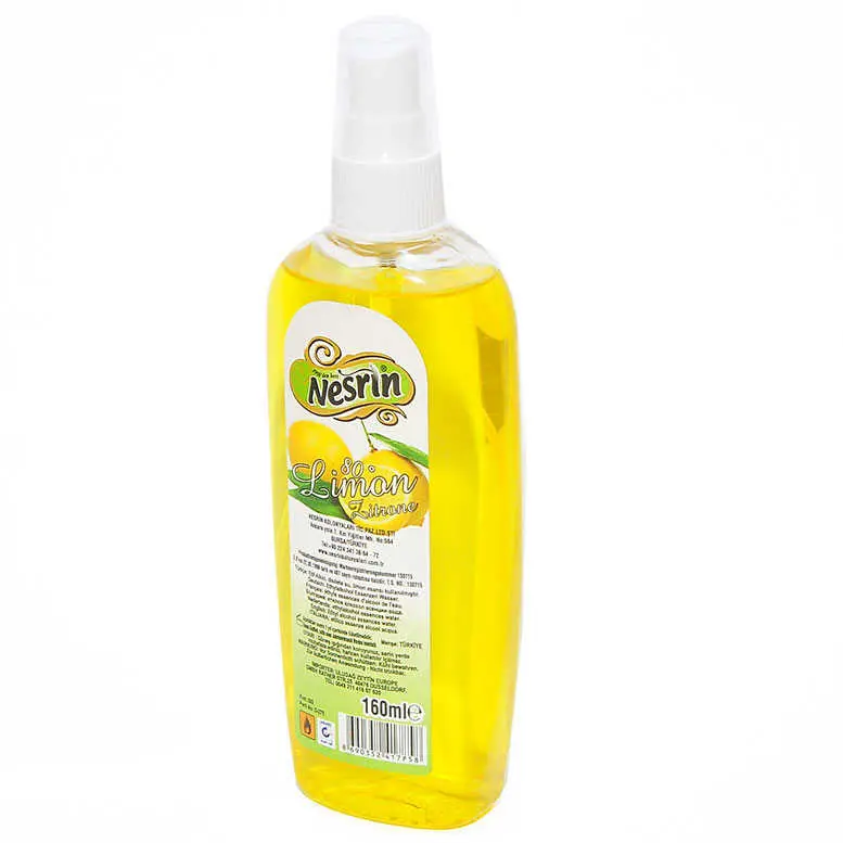 Limon Kolonyası Sprey 80 Derece Pet Şişe 160 ML 4