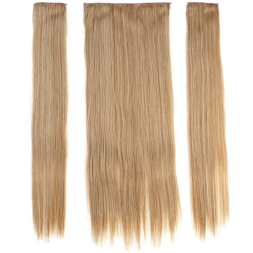 Fiber Sen Düz Yarım Ay + 2 Yan Çıt Çıt / Karamel Platin Röfleli 2