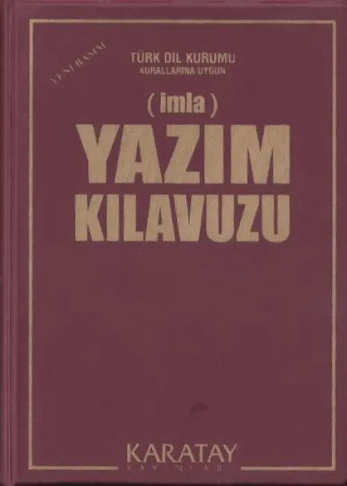 Yazım Kıluzu (İmla) - (Plastik Kapak)