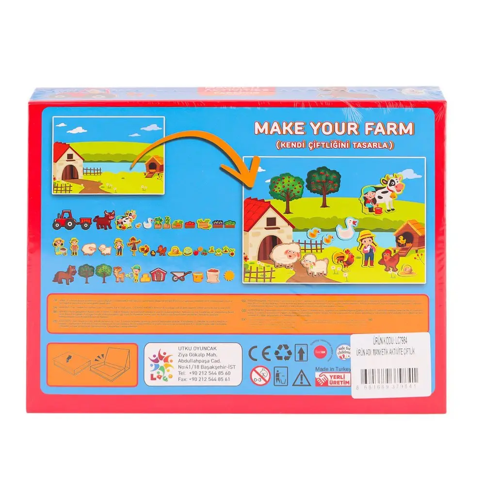 LC7984 Manyetik Aktivite Çiftlik -Laçokids 2