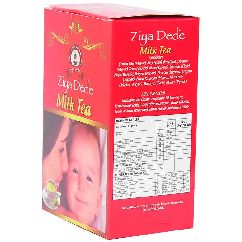 Milk Tea Küp Şekeri Çayı lı 200 Gr 4
