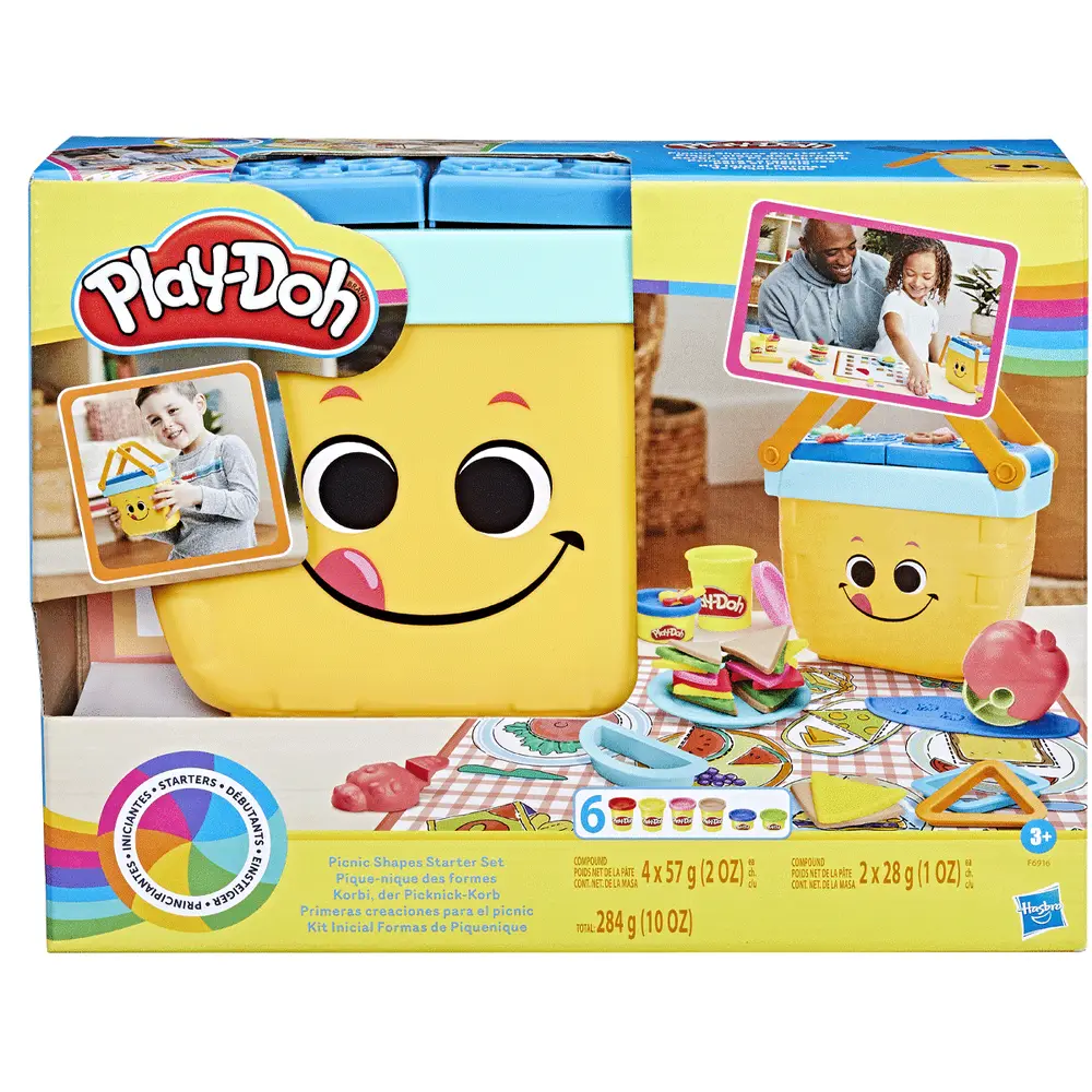 F6916 Play-Doh Piknik Şekilleri Başlangıç Seti +3 yaş 2