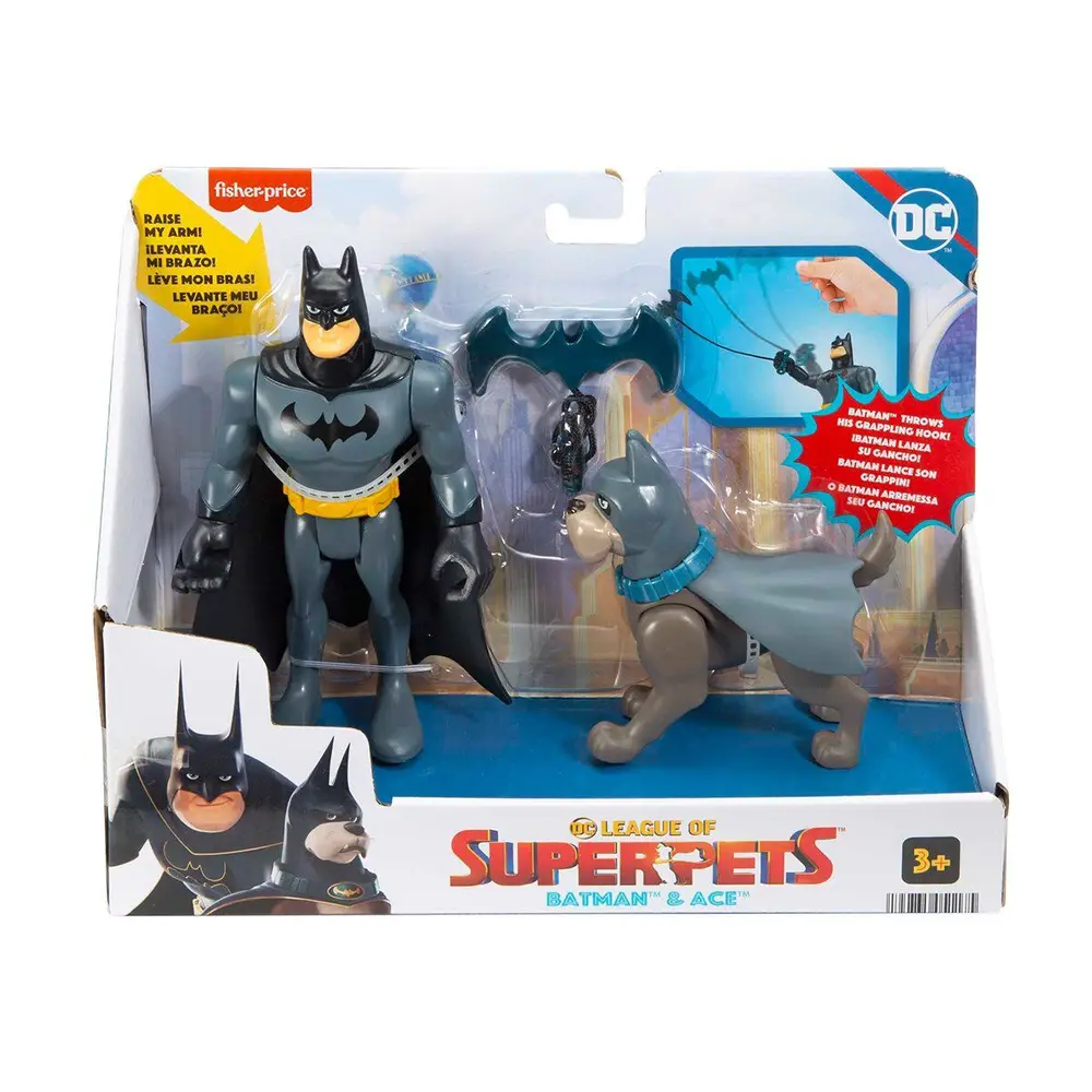 HGL01 Imaginext DC League of Super Pets - Kahramanlar ve Hayvanlar 2