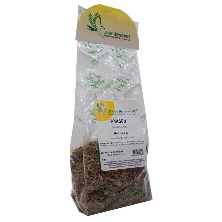Anason u Doğal Tane 100 Gr Paket 4
