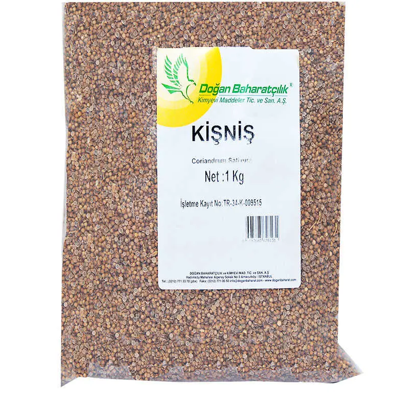 Kişniş Doğal Tane 1000 Gr Paket 3