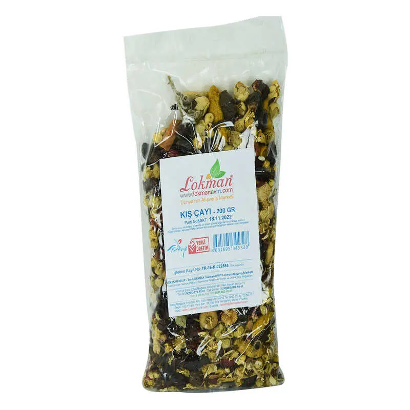 sel Karışık Osmanlı Çayı Kış Çayı 200 Gr Paket 4