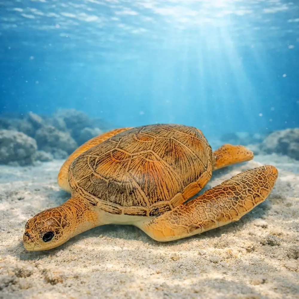 Deniz Hayvanları Serisi - Caretta Caretta 22 cm - 1 ADET 2