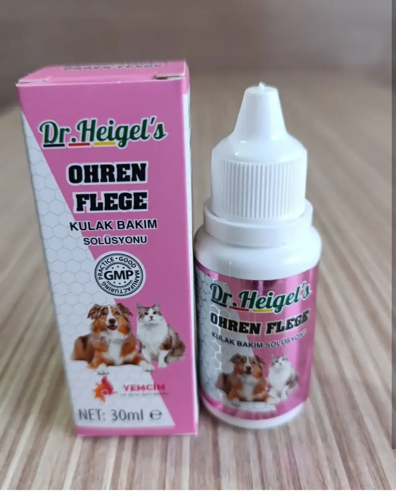 Kedi Kulak Temizleyici - Dr. Heigels 30ML