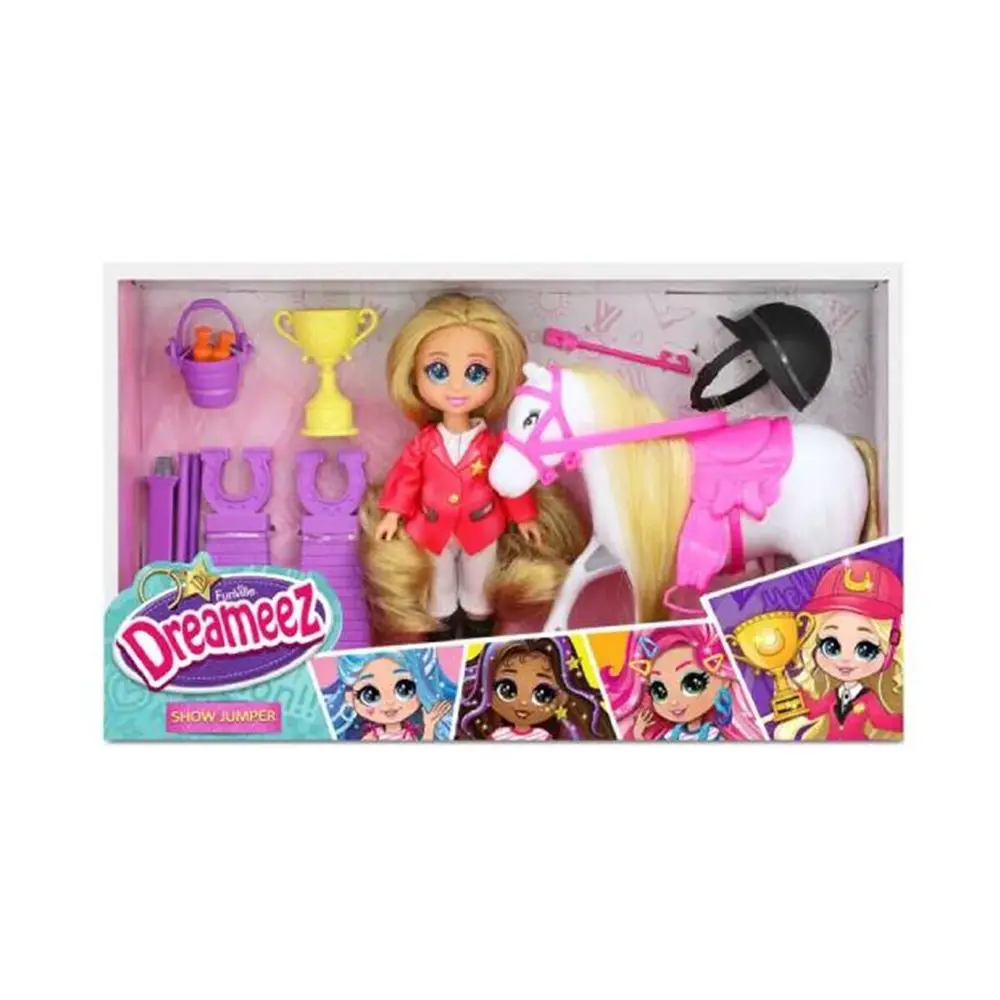 81108 SUN-FNV-MNK-BBK DREAMEEZ MİNİ AT BİNİCİ BEBEK SET 4