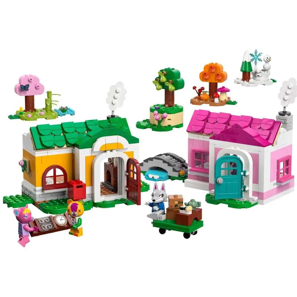 77057 Lego Animal Crossing tıcı Evler: Eğlenceli Mevsimler 814 parça +7 yaş 2