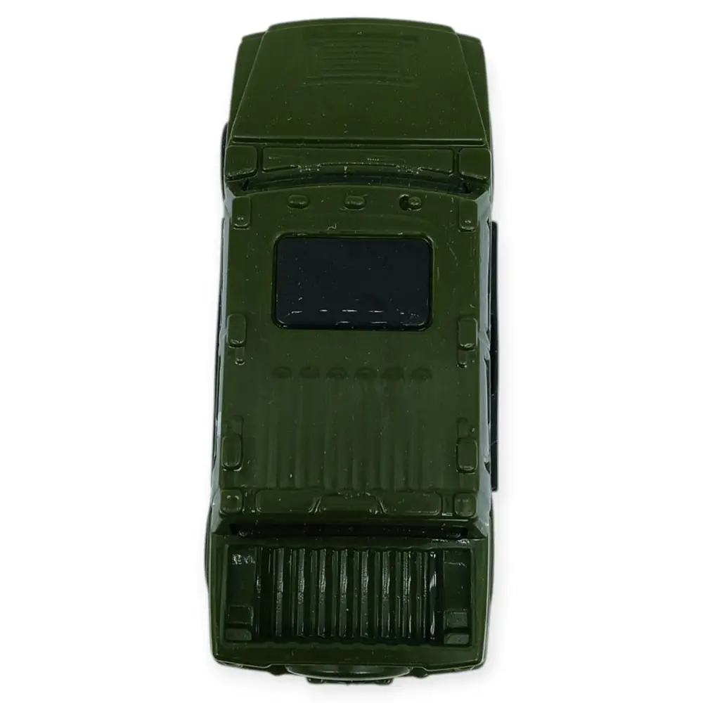 Çek Bırak Arabalar 10 Cm - Yeşil Çift Kabin Pick-Up - 1 ADET 5
