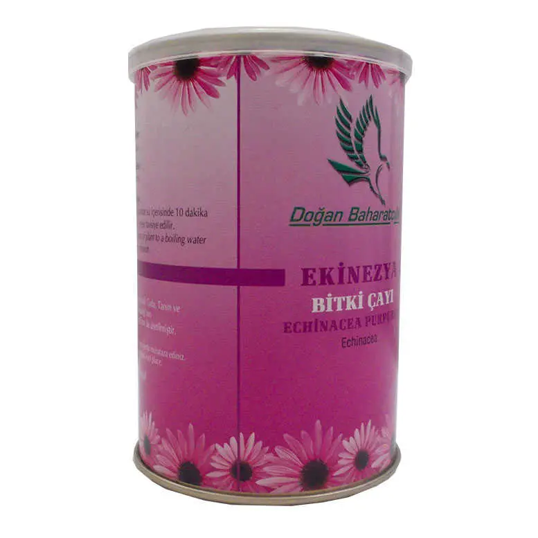 Ekinezya Bitki Çayı Doğal 50 Gr Teneke Kutu 4