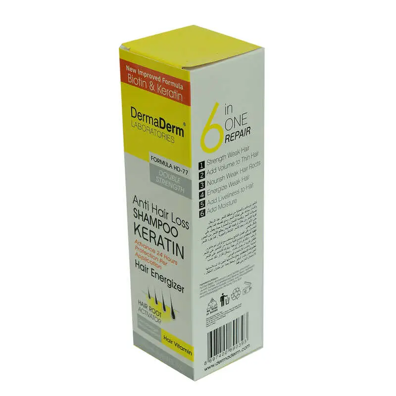 Dökülmesine Karşı Keratin Biotin ve minli Şampuan 250 ML 3