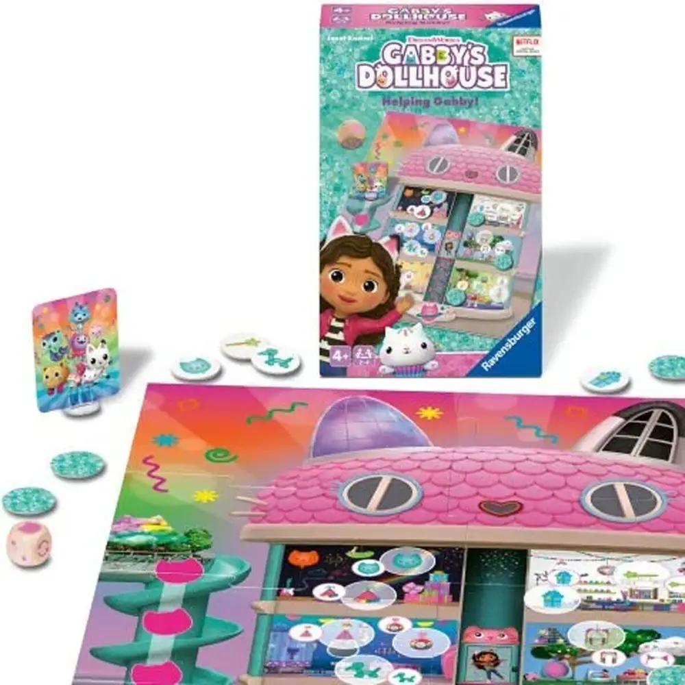 248100 Rensburger - Gabbys Dollhouse - Seyahat Boy Kutu Oyunu 2