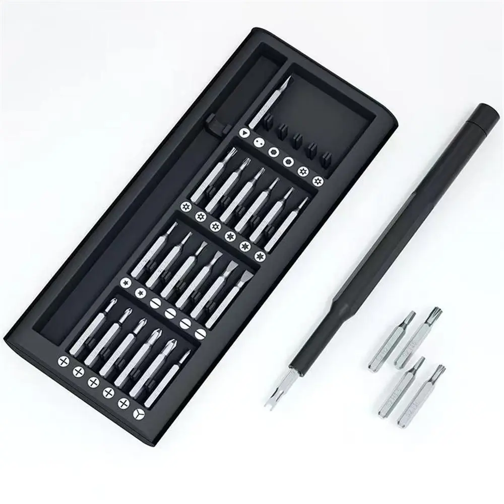 25 Parça Çok Fonksiyonlu Hassas Tornavida Seti – Telefon Tablet Elektronik Tamir Tornavida Seti 5