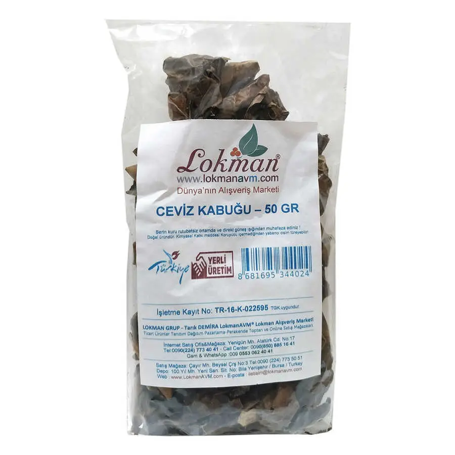 Ceviz Kabuğu Doğal 50 Gr Paket 3