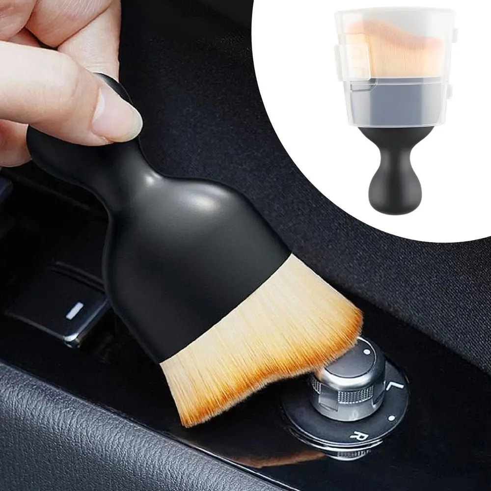Mini Araç İçi Temizlik Fırçası Yumuşak Kıllı 3