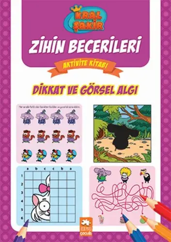 Dikkat ve Görsel Aı - Zihin Becerileri Aktivite Kitabı