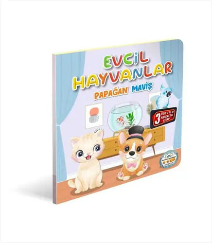Evcil Hayvanlar Papağan Miş 3 Boyutlu