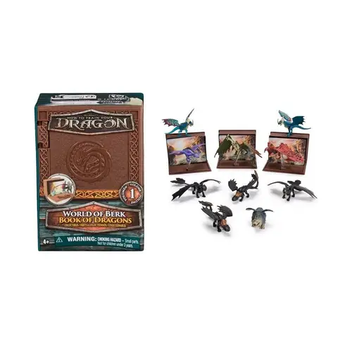SPM-6072554 DRAGONS DREAMWORKS MİNİ KOLEKSİONLUK EJDERHALAR
