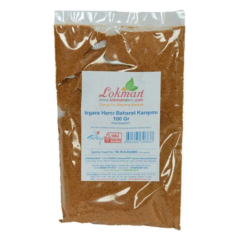 Izgara Harcı Baharat Karışımı 100 Gr Paket 3