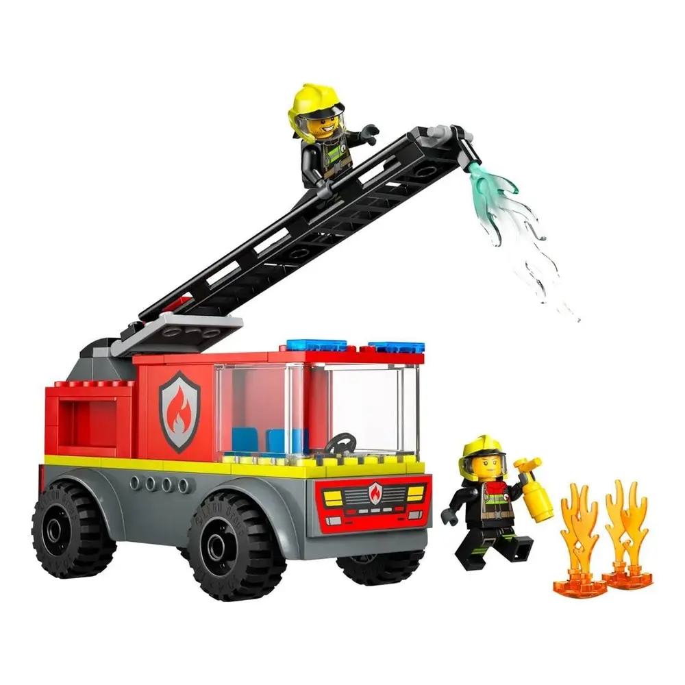 60463 Lego City Merdivenli İtfaiye Kamyonu 82 parça +4 yaş 2
